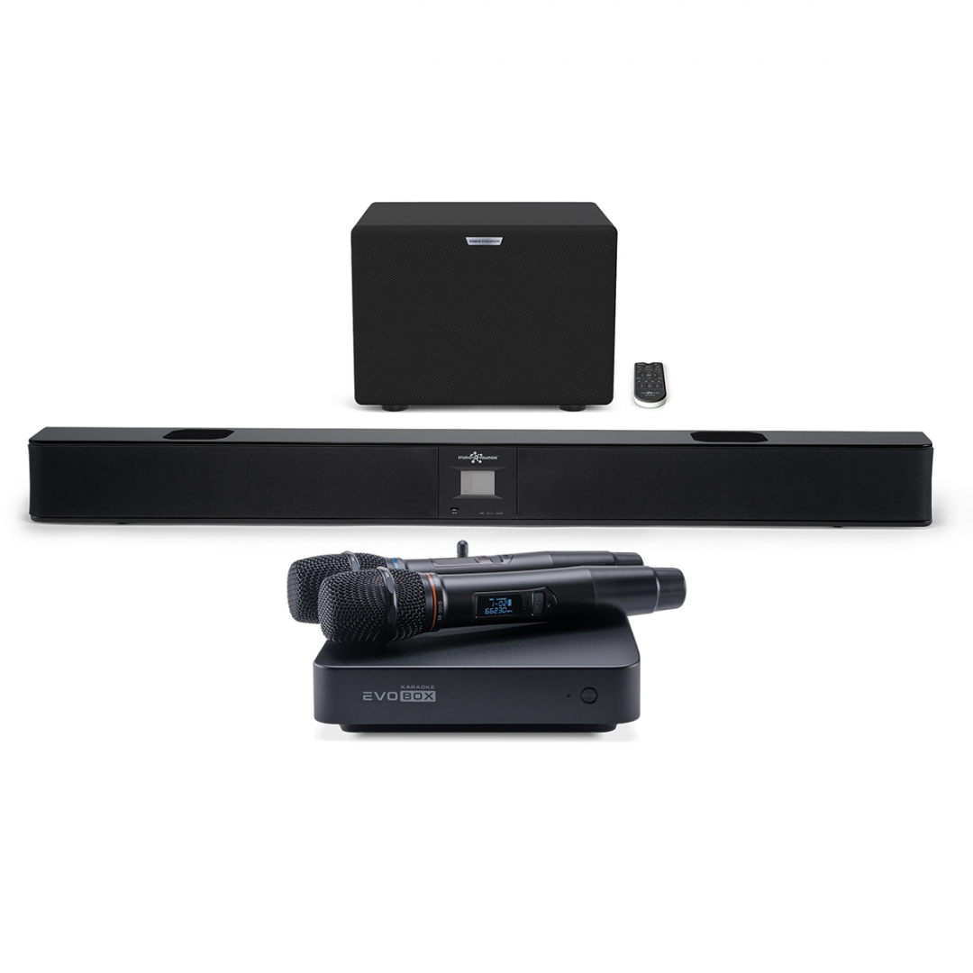 караоке-комплект EVOBOX Plus + EvoSound Bar (саундбар с караоке) в Магадане