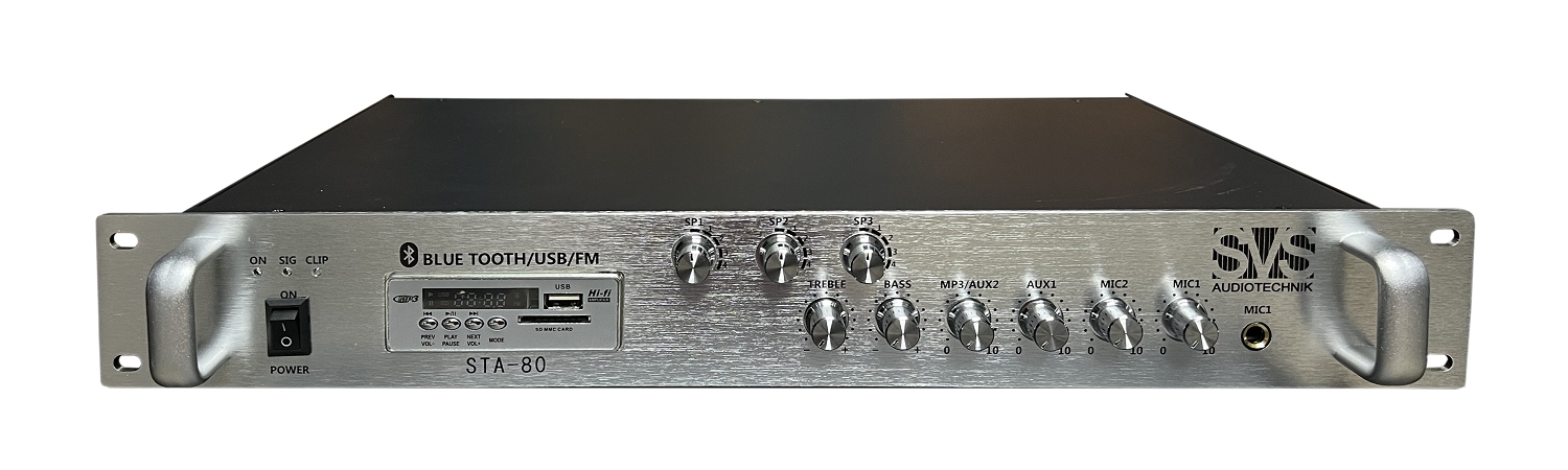 SVS Audiotechnik STA-80 Микшер-усилитель для систем Public Address в Магадане