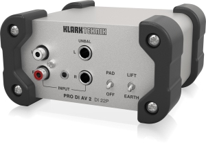 Klark Teknik DI 22P пассивный стерео директ-бокс в Магадане