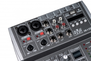 SVS Audiotechnik mixers AM-4 DSP Аналоговый микшерный пульт, 4-канала в Магадане